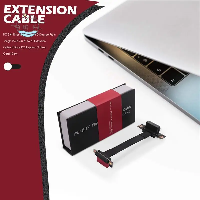 AED6-PCIE X1 Riser Cable Двойной 90-градусный прямоугольный удлинительный кабель Pcie 3.0 X1 к X1 8 Гбит/с PCI Express 1X Riser Card
AED6-PCIE X1 Riser Cable Двойной 90-градусный прямоугольный удлинительный кабель Pcie 3.0 X1 к X1 8 Гбит/с PCI Express 1X Riser Card