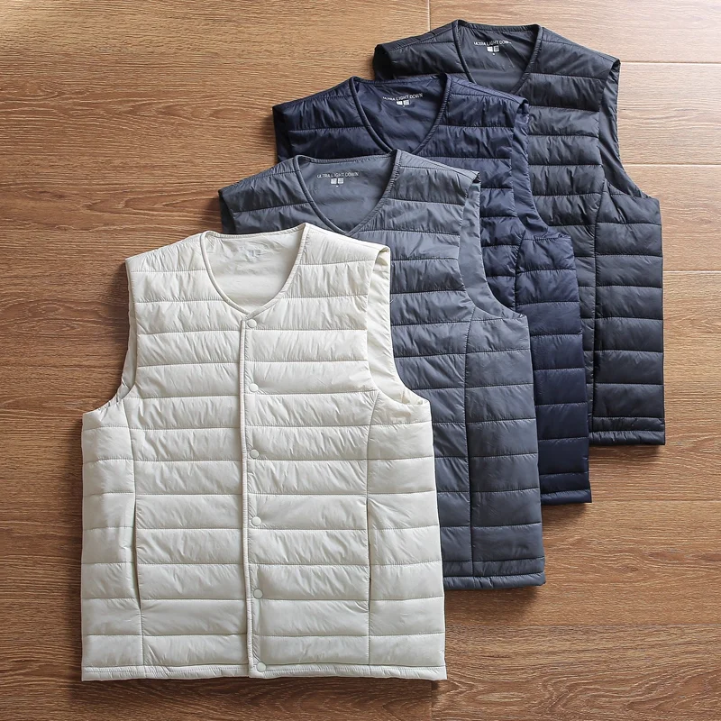 Men's Lightweight Waterproof Cotton Vest Fce Lined Windproof Autumn Winter Faionable Color Try Room ential
Men's Lightweight Waterproof Cotton Vest Fce Lined Windproof Autumn Winter Faionable Color Try Room ential