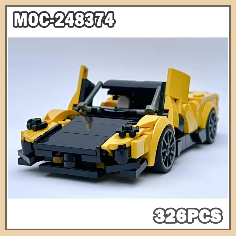 Конструктор MOC-248374: Модель автомобиля Pagani Utopia, 326 деталей, креативный подарок для детей
Конструктор MOC-248374: Модель автомобиля Pagani Utopia, 326 деталей, креативный подарок для детей