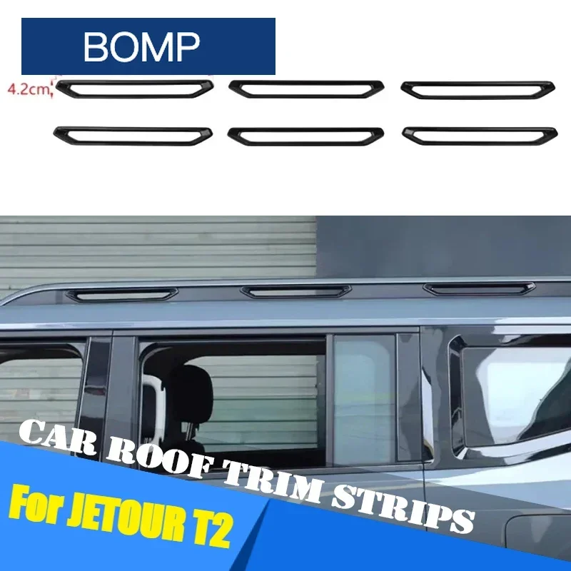 Fit For Car Roof Trim Strips Jetour Traveller T2 2023 2024 2025 Car Roof Luggage Rack Crossbar Decoration Car Accessories
Fit For Car Roof Trim Strips Jetour Traveller T2 2023 2024 2025 Car Roof Luggage Rack Crossbar Decoration Car Accessories