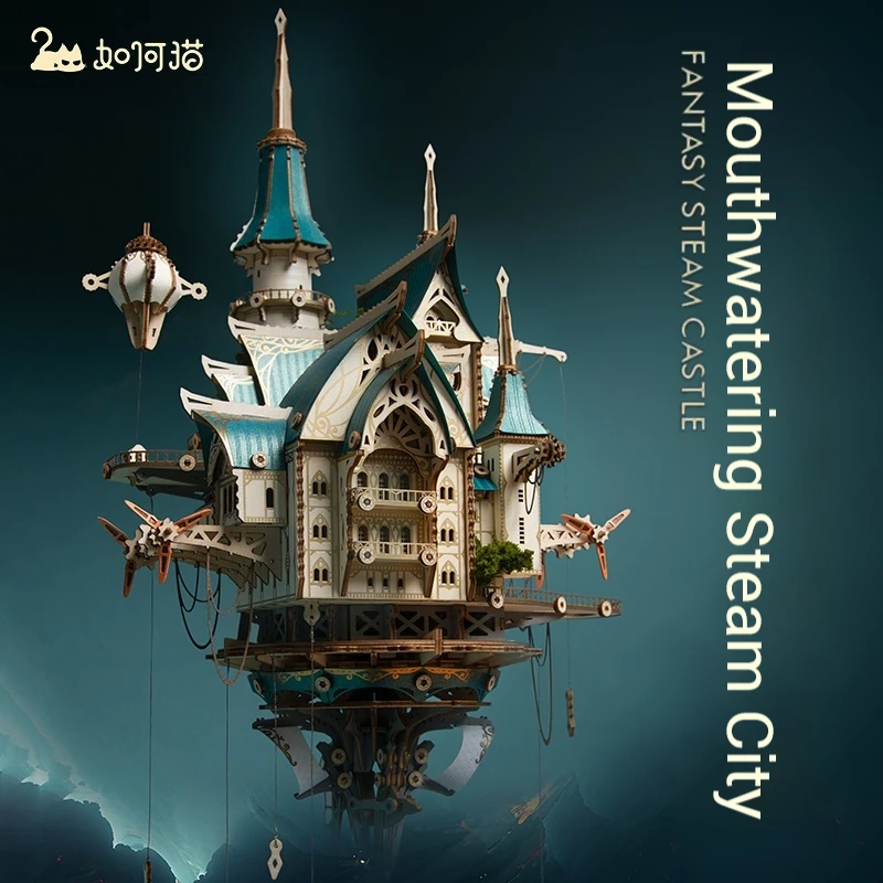 Волшебный замок Howcat Steam-City, 3D деревянная головоломка «сделай сам», 235 мм, 8 часов, экологически лазерный подарок для декора стола на день рождения
Волшебный замок Howcat Steam-City, 3D деревянная головоломка «сделай сам», 235 мм, 8 часов, экологически лазерный подарок для декора стола на день рождения