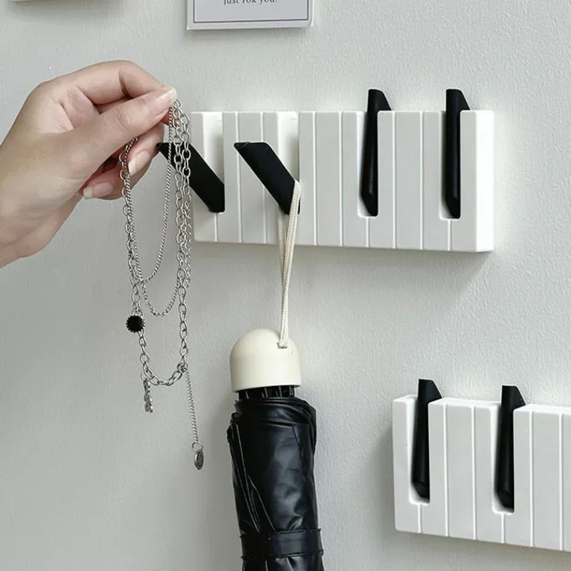 Creative Piano Hook Clothes Free of Punching Clothes and Hats Behind The Door Key Hook To Enter The Home Key Hat Bag Entrance
Creative Piano Hook Clothes Free of Punching Clothes and Hats Behind The Door Key Hook To Enter The Home Key Hat Bag Entrance