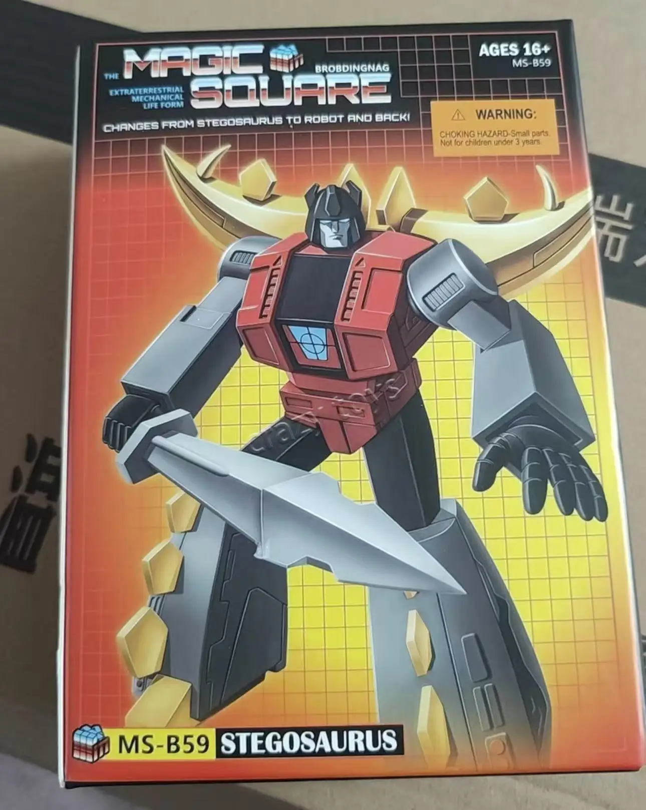 【In Stock】Magic Square MS-TOYS MS-B59 MSB59 Snarl Stegosaurus Transformation Action Figure Collectible Model Toy
【In Stock】Magic Square MS-TOYS MS-B59 MSB59 Snarl Stegosaurus Transformation Action Figure Collectible Model Toy