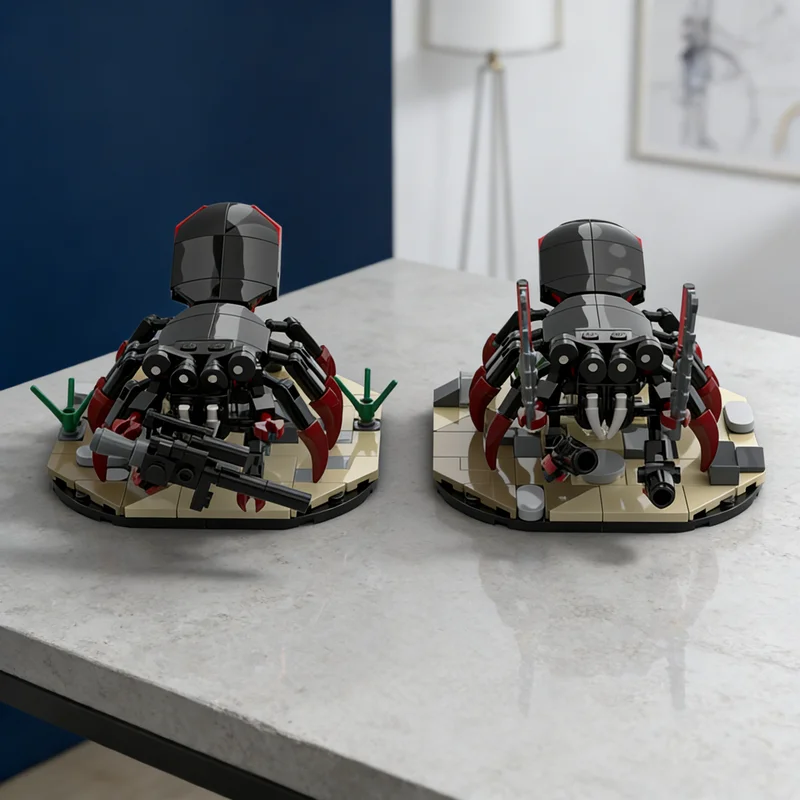 357pcs MOC Arachnid Warrior Space Model Building Blocks Creative DIY Gift Display Decor Assemble Premium Adult Kids Desk Home
357pcs MOC Arachnid Warrior Space Model Building Blocks Creative DIY Gift Display Decor Assemble Premium Adult Kids Desk Home