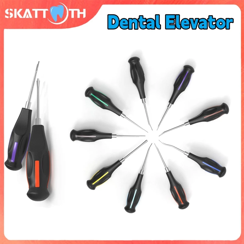 1/9Pcs Dental Elevator Stainless Steel Tooth Extraction Elevator Minimally Invasive Luxating Lift Curved Root Elevator Dentistry
1/9Pcs Dental Elevator Stainless Steel Tooth Extraction Elevator Minimally Invasive Luxating Lift Curved Root Elevator Dentistry