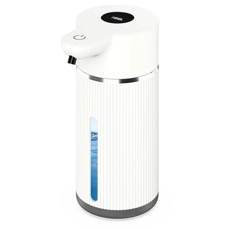 420ML Automatic Foaming Soap Dispenser 4 Gear Infrared Sensor USB Rechargeable Dispenser Wall Mounted IPX6-B51B
420ML Automatic Foaming Soap Dispenser 4 Gear Infrared Sensor USB Rechargeable Dispenser Wall Mounted IPX6-B51B