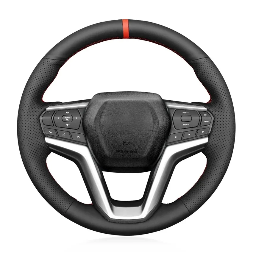 Черный чехол на руль автомобиля из искусственной кожи для Isuzu D-MAX Xterrain mu-x Mazda BT-50 BT50 2020-2023
Черный чехол на руль автомобиля из искусственной кожи для Isuzu D-MAX Xterrain mu-x Mazda BT-50 BT50 2020-2023