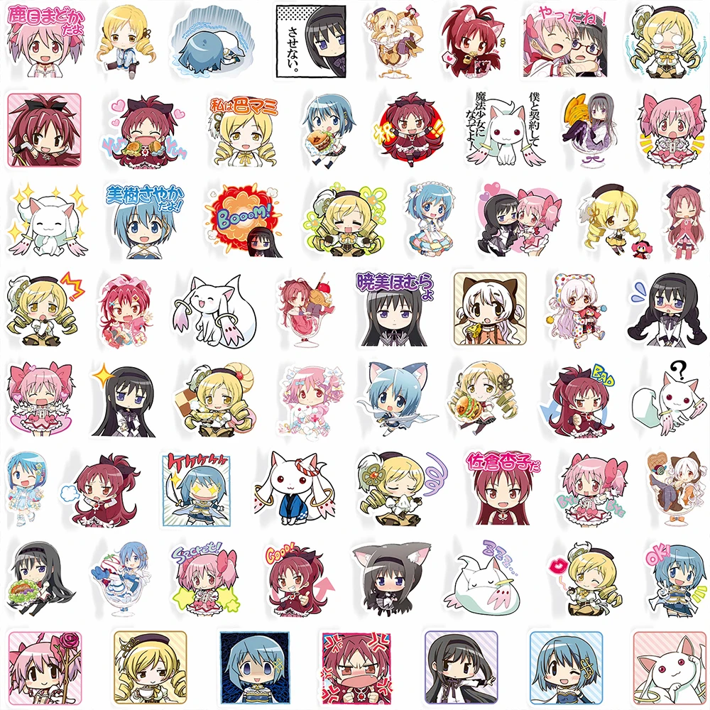 10/50/100pcs Kawaii Anime Puella Magi Madoka Magica Stickers DIY Suitcase Diary Phone Laptop Cute Cartoon Girl Decals Wholesale
10/50/100pcs Kawaii Anime Puella Magi Madoka Magica Stickers DIY Suitcase Diary Phone Laptop Cute Cartoon Girl Decals Wholesale
