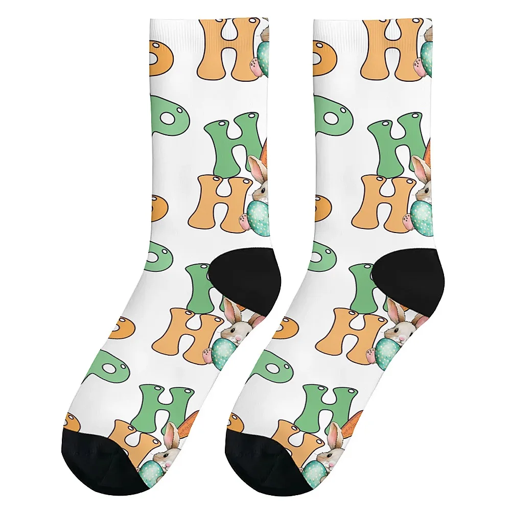 Мужские носки средней длины Happy Easter, модные и милые, универсальные, дышащие и теплые, идеальный выбор для подарка
Мужские носки средней длины Happy Easter, модные и милые, универсальные, дышащие и теплые, идеальный выбор для подарка