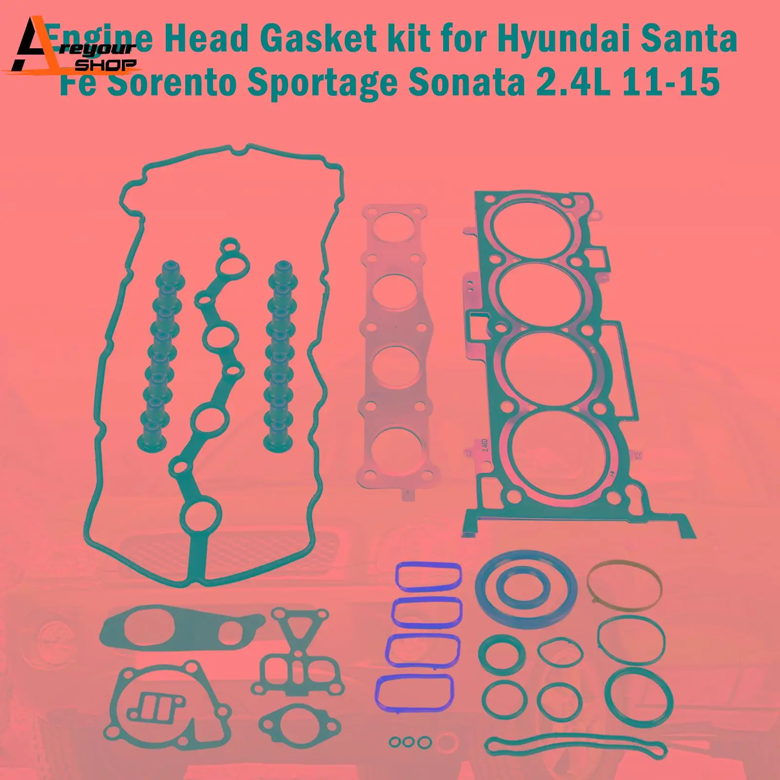 Комплект Прокладок Головки Двигателя Areyourshop для Hyundai Santa Fe Sorento Sportage Sonata 2.4L 11-15, автомобильные аксессуары, автозапчасти
Комплект Прокладок Головки Двигателя Areyourshop для Hyundai Santa Fe Sorento Sportage Sonata 2.4L 11-15, автомобильные аксессуары, автозапчасти