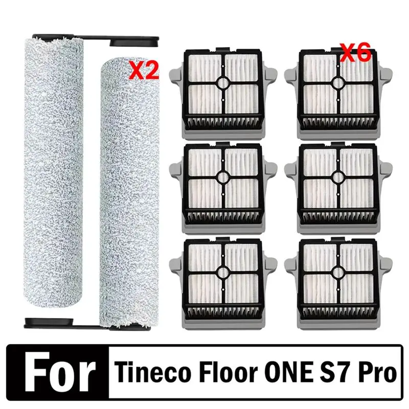 Запасные части SYW для Tineco Floor ONE S7 Pro / S6, версия 1: роликовая щетка и фильтр для беспроводного моющего пылесоса
Запасные части SYW для Tineco Floor ONE S7 Pro / S6, версия 1: роликовая щетка и фильтр для беспроводного моющего пылесоса