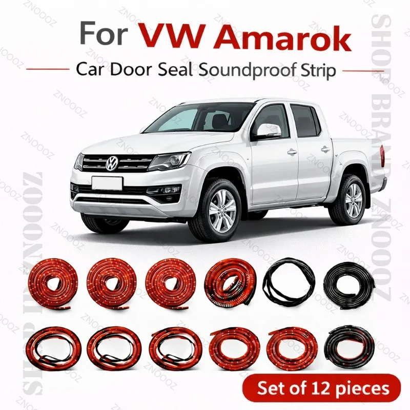 Для VW Amarok: Комплект из 12 шт. двухслойных резиновых уплотнителей для дверей, звукоизоляционных, пыле- и водонепроницаемых, для защиты от непогоды
Для VW Amarok: Комплект из 12 шт. двухслойных резиновых уплотнителей для дверей, звукоизоляционных, пыле- и водонепроницаемых, для защиты от непогоды