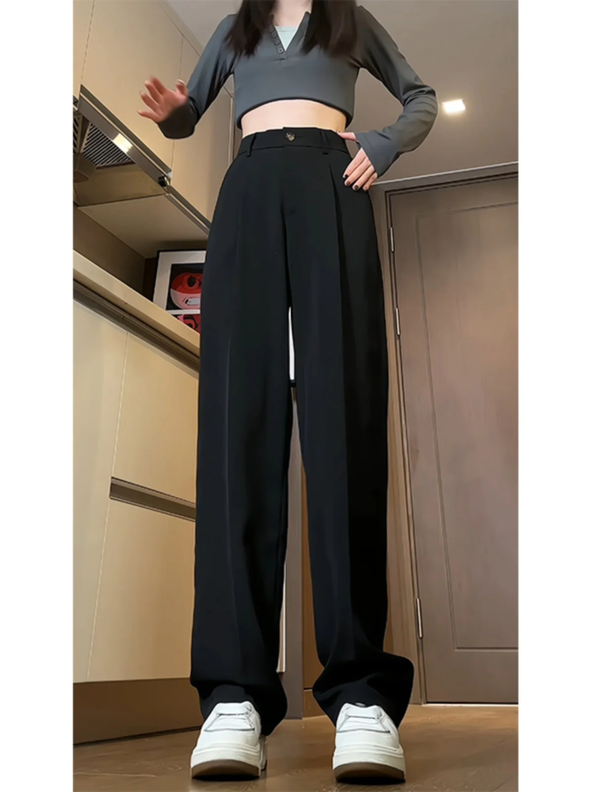 Bla Ice Silk Men's Summer Thin Casual Sports Pants Cleanfit Low Waist Straight Leg Sweatpants for Teenagers Faionable Str...
Bla Ice Silk Men's Summer Thin Casual Sports Pants Cleanfit Low Waist Straight Leg Sweatpants for Teenagers Faionable Str...