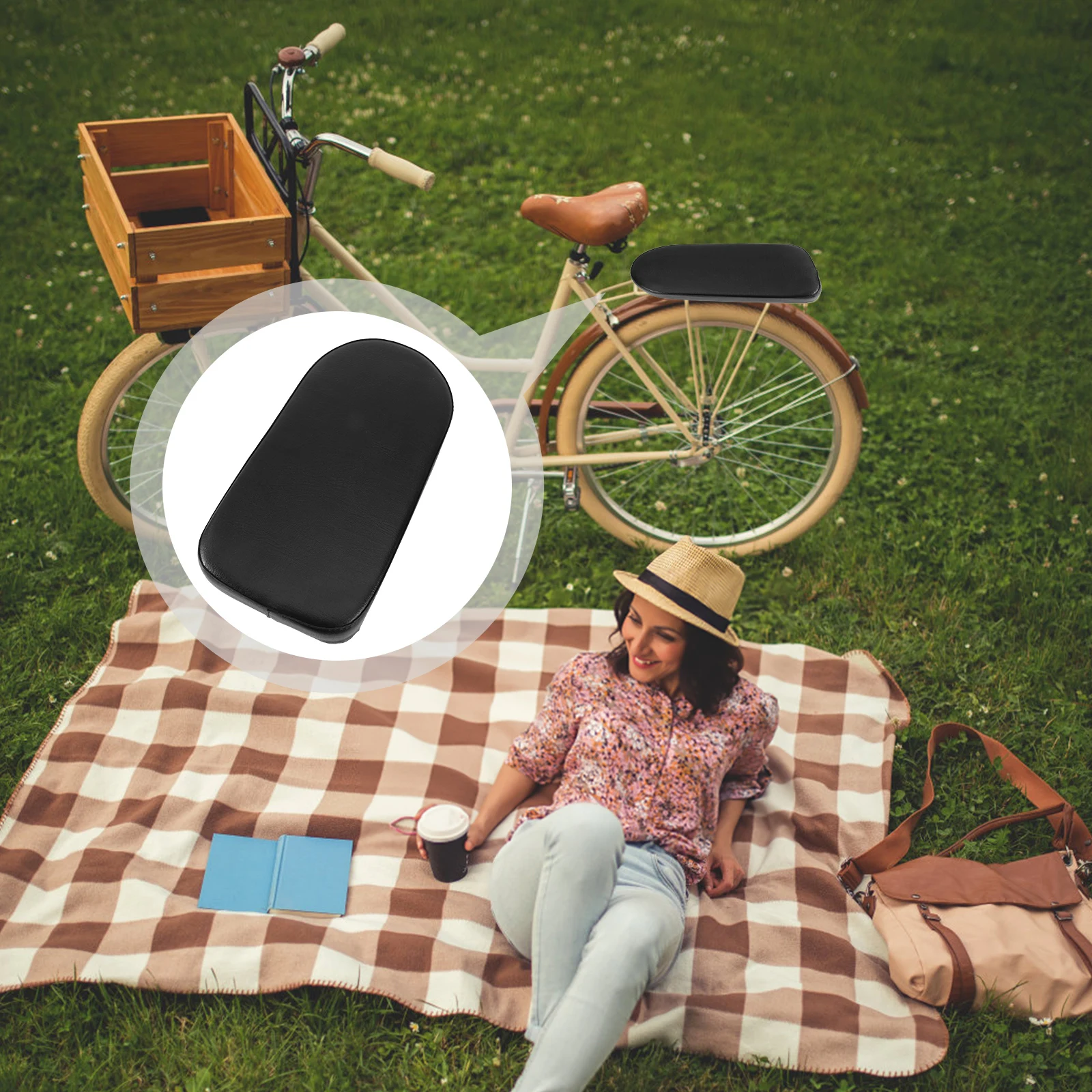 Durable Rear Seat for Mountain Road Bikes Thick Sponge Cushion Non Slip Black Easy Clean Removable Women Brown Green
Durable Rear Seat for Mountain Road Bikes Thick Sponge Cushion Non Slip Black Easy Clean Removable Women Brown Green