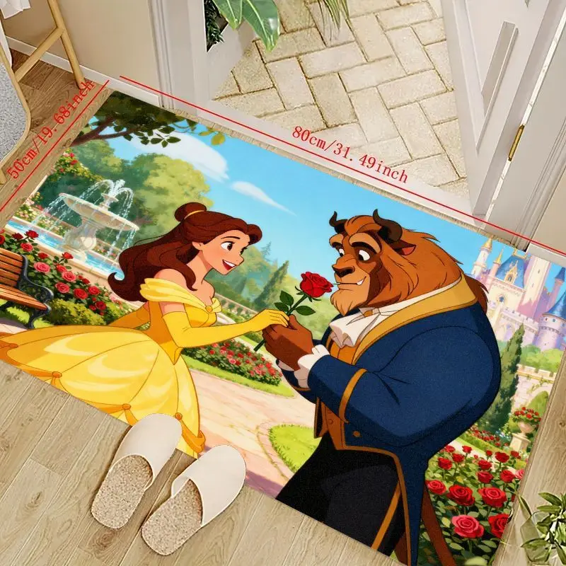 1 шт. ковер Disney Belle & Beast для домашнего декора гостиной, красочный коврик принцессы с сказкой, большой ковер для детских игр, так 
1 шт. ковер Disney Belle & Beast для домашнего декора гостиной, красочный коврик принцессы с сказкой, большой ковер для детских игр, так