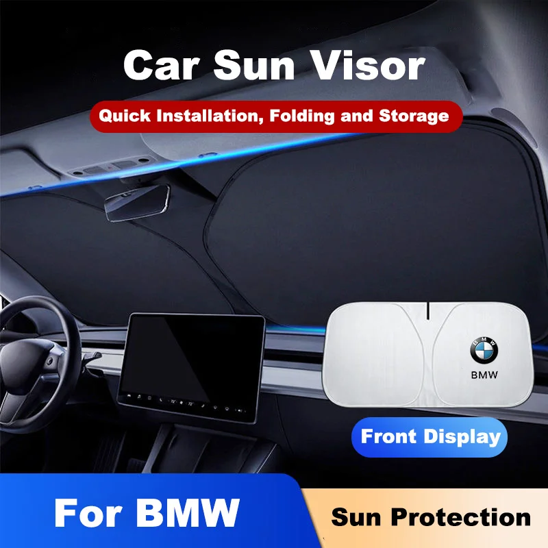 Car Foldable Windshield Sunshade Cover Blocks UV Refletive For BMW 1 2 3 4 5 7 Series X1 X3 X4 X5 X6 X7 F10 F20 F30 G20 G30 F15
Car Foldable Windshield Sunshade Cover Blocks UV Refletive For BMW 1 2 3 4 5 7 Series X1 X3 X4 X5 X6 X7 F10 F20 F30 G20 G30 F15