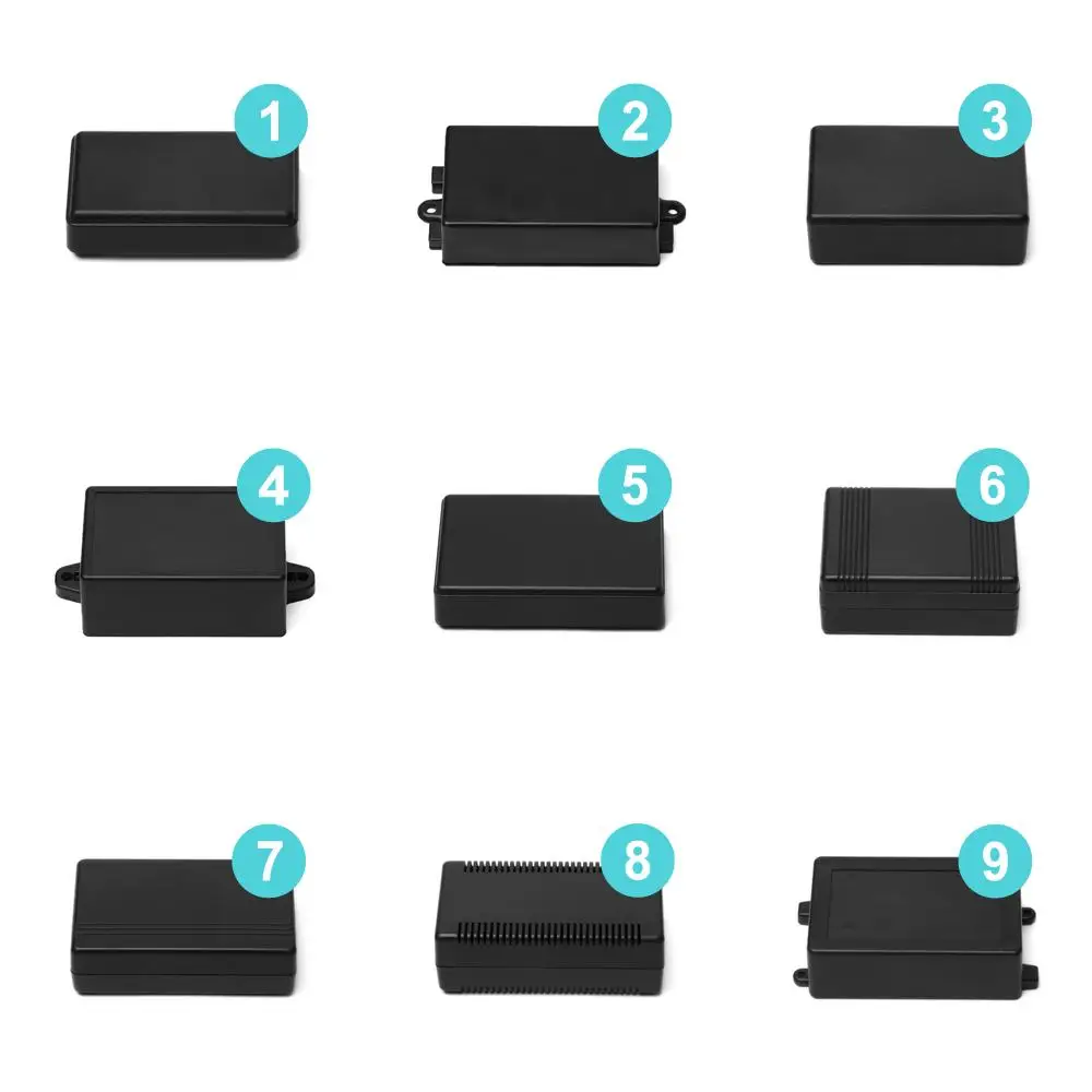 1/2pcs Black ABS Plastic High Quality Enclosure Boxes Waterproof Cover Project Electronic Project Box Instrument Case
1/2pcs Black ABS Plastic High Quality Enclosure Boxes Waterproof Cover Project Electronic Project Box Instrument Case