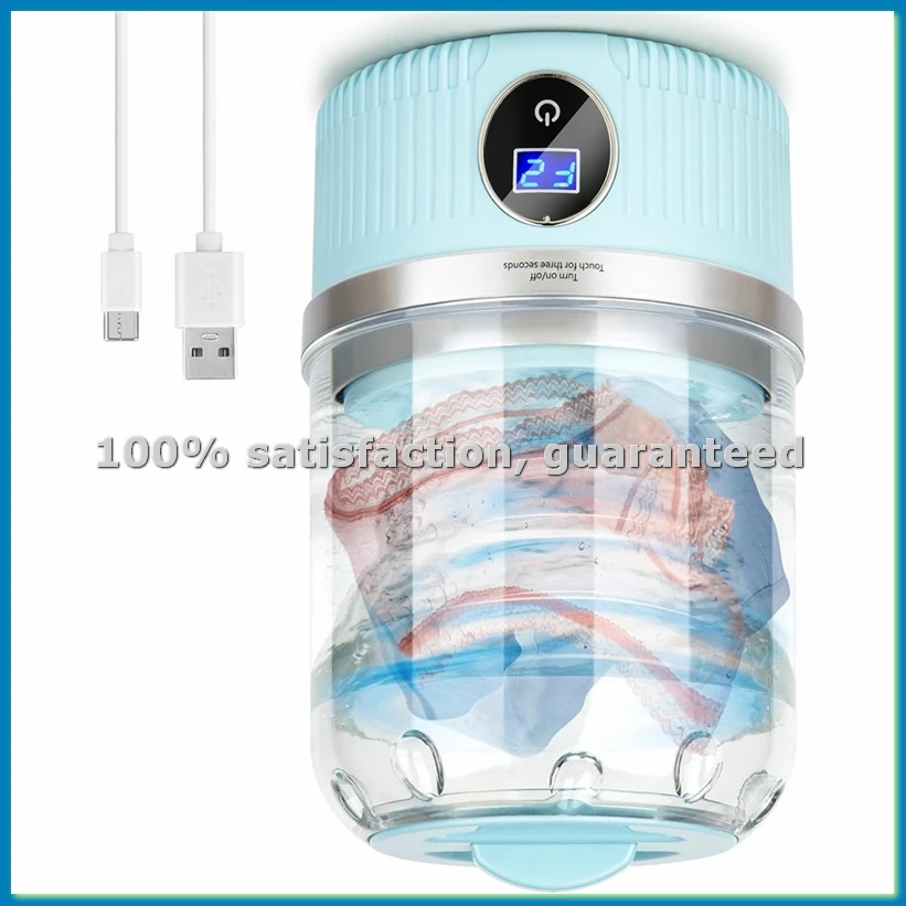 Underwear Washing Machine,Mini Portable Washing Machine,Deep Cleans Underwear,for Apartment, Dorm, RV, Travel Hotel Use-A69M
Underwear Washing Machine,Mini Portable Washing Machine,Deep Cleans Underwear,for Apartment, Dorm, RV, Travel Hotel Use-A69M