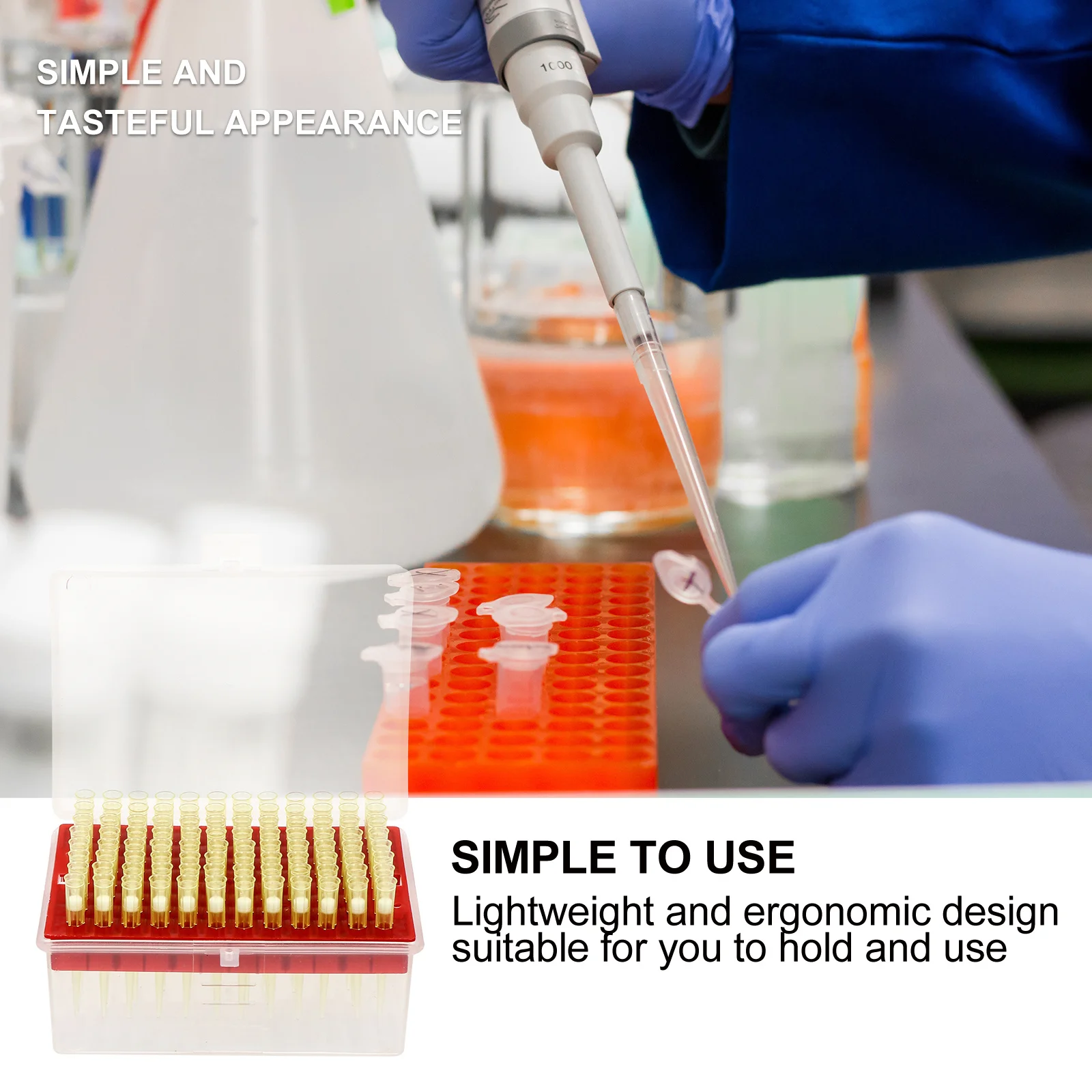 96pcs Filter Pipette Tips 200Ul Transparent Ergonomic Design For Laboratory Analysis Disposable Plastic Tips Science Experiment
96pcs Filter Pipette Tips 200Ul Transparent Ergonomic Design For Laboratory Analysis Disposable Plastic Tips Science Experiment