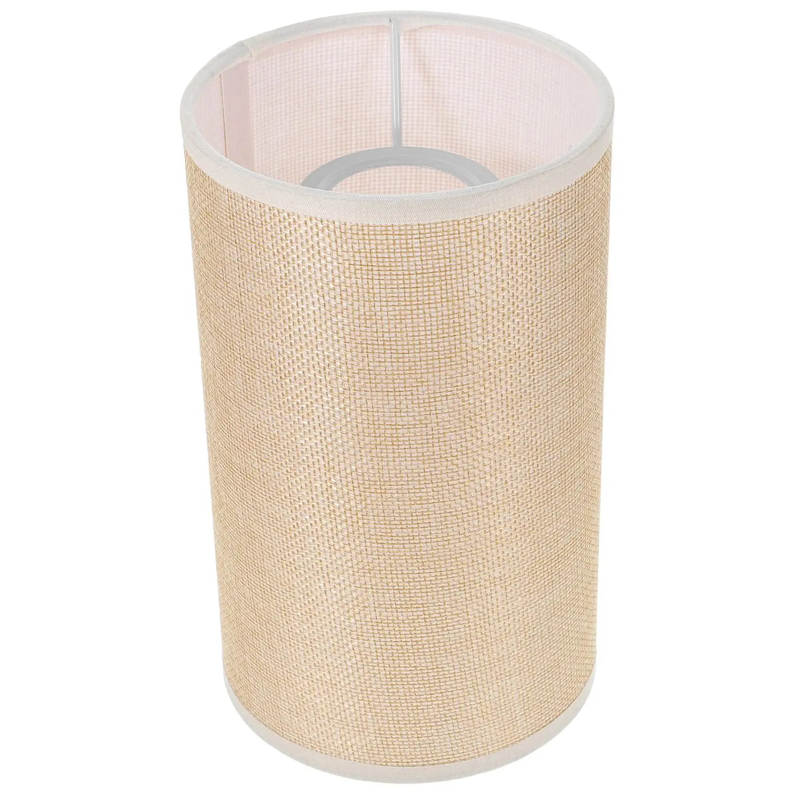 Elegant Fabric Lampshade Beige Small Cylinder Desk Lamp Cover Replacement for Bedroom Living Room Study Office Lighting
Elegant Fabric Lampshade Beige Small Cylinder Desk Lamp Cover Replacement for Bedroom Living Room Study Office Lighting