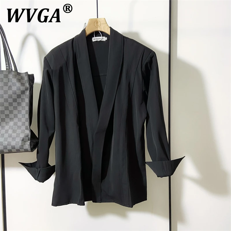 WVGA Spring Autumn New Man Korean Style Trendy Non-Iron Shoulder Pad Long Sleeve Shirts V-Neck Niche Chic Casual Shirt Ins W9175
WVGA Spring Autumn New Man Korean Style Trendy Non-Iron Shoulder Pad Long Sleeve Shirts V-Neck Niche Chic Casual Shirt Ins W9175