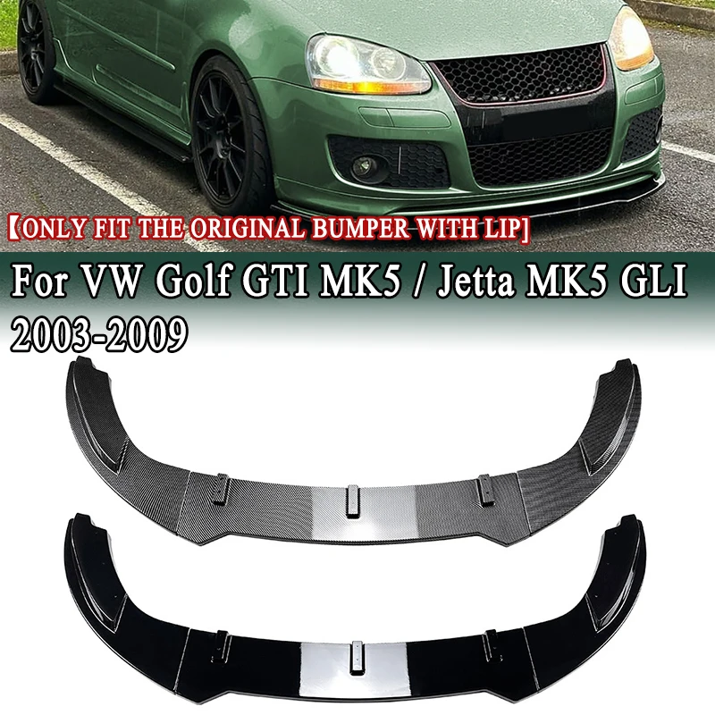 For Volkswagen Golf 5 MK5 GTI Jetta MK5 GLI 2003-2009 Front Bumper Spoiler Lip Lower Bumper Diffuser Protector Modification Kit
For Volkswagen Golf 5 MK5 GTI Jetta MK5 GLI 2003-2009 Front Bumper Spoiler Lip Lower Bumper Diffuser Protector Modification Kit