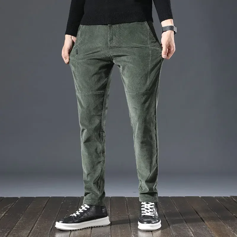 2023 Autumn Winter New Men's Corduroy Casual Pants Business Fashion Solid Color Elastic Regular Fit Trousers Male Pants
2023 Autumn Winter New Men's Corduroy Casual Pants Business Fashion Solid Color Elastic Regular Fit Trousers Male Pants