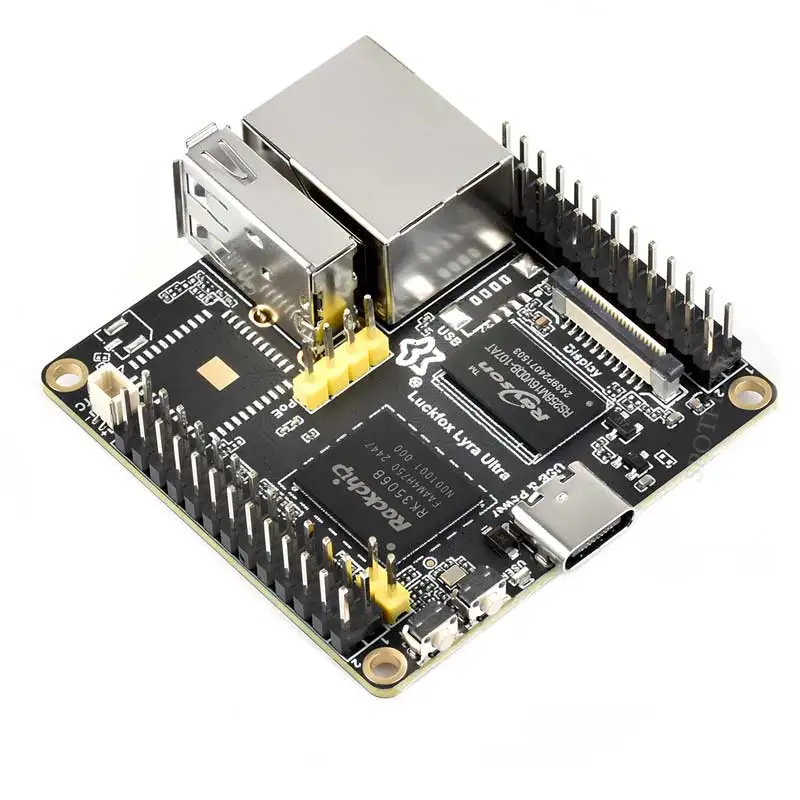 Luckfox Lyra Ultra RK3506B OnBoard EMMC-8GB Mic Option WiFi6 /PoE With Audio and Display Port
Luckfox Lyra Ultra RK3506B OnBoard EMMC-8GB Mic Option WiFi6 /PoE With Audio and Display Port