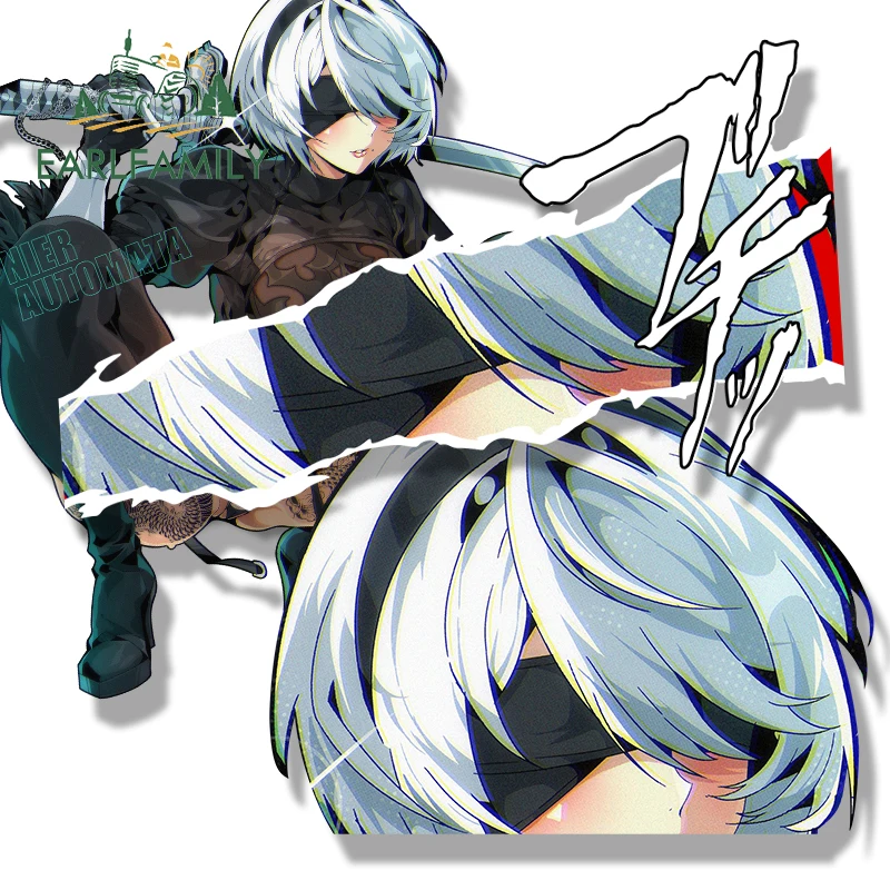 EARLFAMILY 2B Joins The Squad Fanart Car Sticker Hot Game Zzzero Chibi Big Head Decal JDM Peeker Graffiti Gothic Punk Stickers
EARLFAMILY 2B Joins The Squad Fanart Car Sticker Hot Game Zzzero Chibi Big Head Decal JDM Peeker Graffiti Gothic Punk Stickers