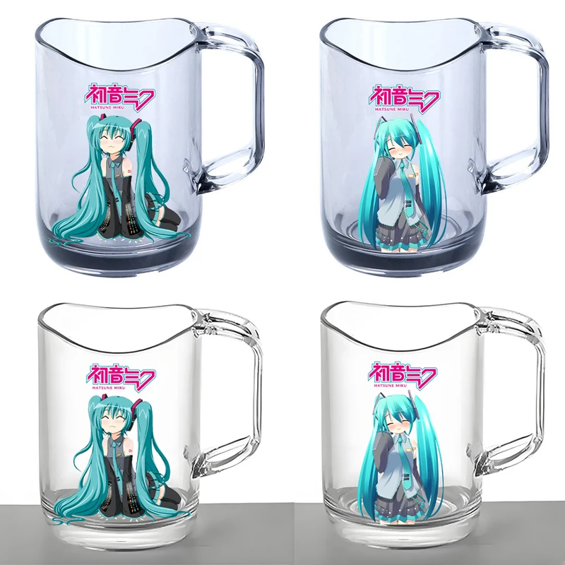 270ML Hatsune Miku Toothbrush Cup With Toothbrush Hold Plastic Mouthwash Cup Cartoon Tooth Brush Mug Home Bathroom Accessories
270ML Hatsune Miku Toothbrush Cup With Toothbrush Hold Plastic Mouthwash Cup Cartoon Tooth Brush Mug Home Bathroom Accessories
