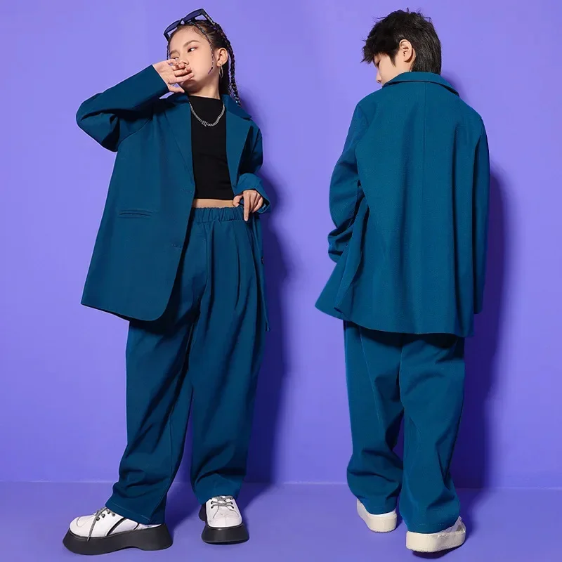 Children's Boys Girls Sets Suits Jacket Pant Streetwear Casual Fashion Hip Hop Suit Coat Trousers Tracksuits Kids Stage Clothing
Children's Boys Girls Sets Suits Jacket Pant Streetwear Casual Fashion Hip Hop Suit Coat Trousers Tracksuits Kids Stage Clothing