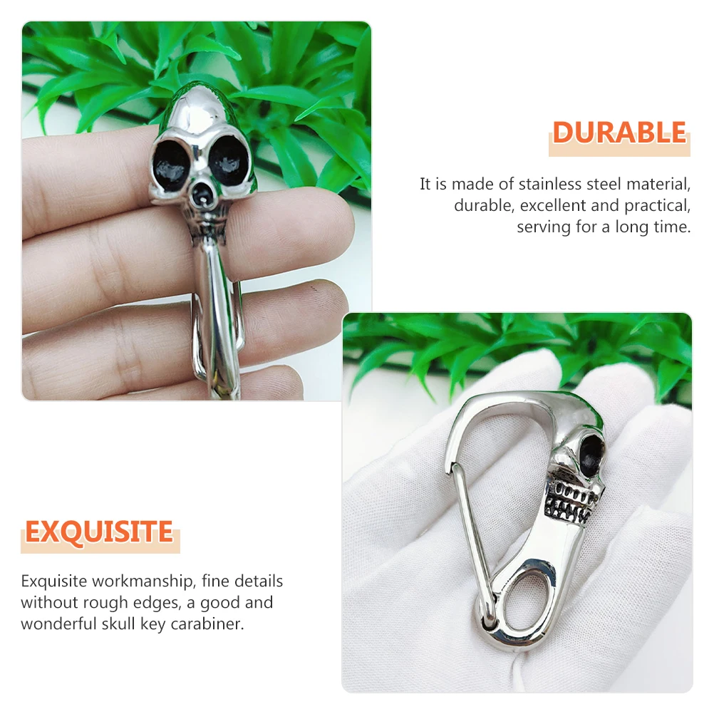 Retro Keychain Skull Carbiner Small Carabiner Clip Lanyard Keychains Wallet Halloween
Retro Keychain Skull Carbiner Small Carabiner Clip Lanyard Keychains Wallet Halloween