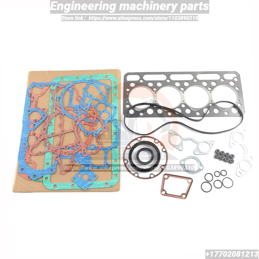 V2003 V2003t V2003m V2003di Engine Overhaul Gasket Kit For Kubota Bobcat Tractor Excavator Parts
V2003 V2003t V2003m V2003di Engine Overhaul Gasket Kit For Kubota Bobcat Tractor Excavator Parts