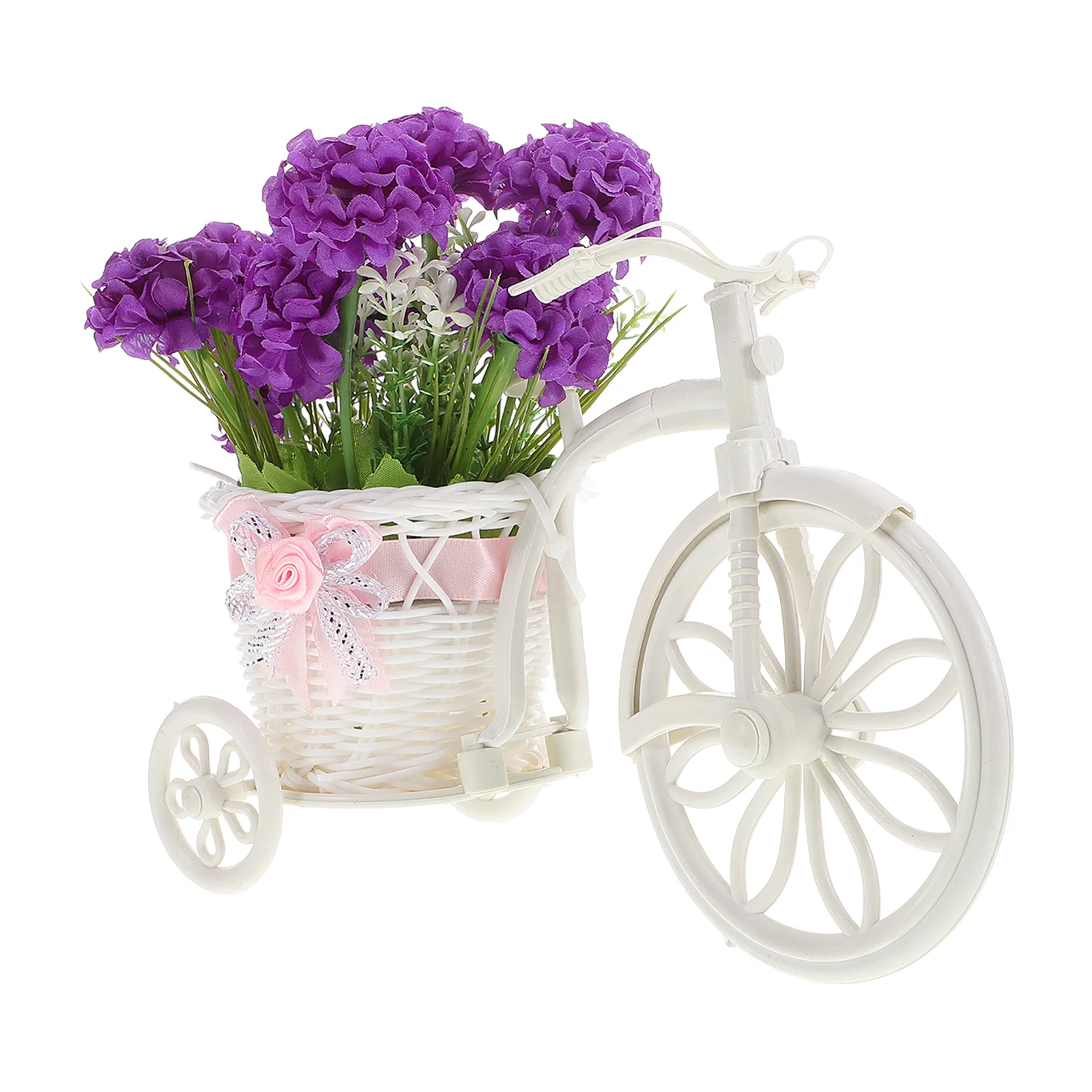 Simulated Green Planting Vehicle Basket Blue Decor Accents Artificial Flowers for Decoration Plastic Baby Bike
Simulated Green Planting Vehicle Basket Blue Decor Accents Artificial Flowers for Decoration Plastic Baby Bike