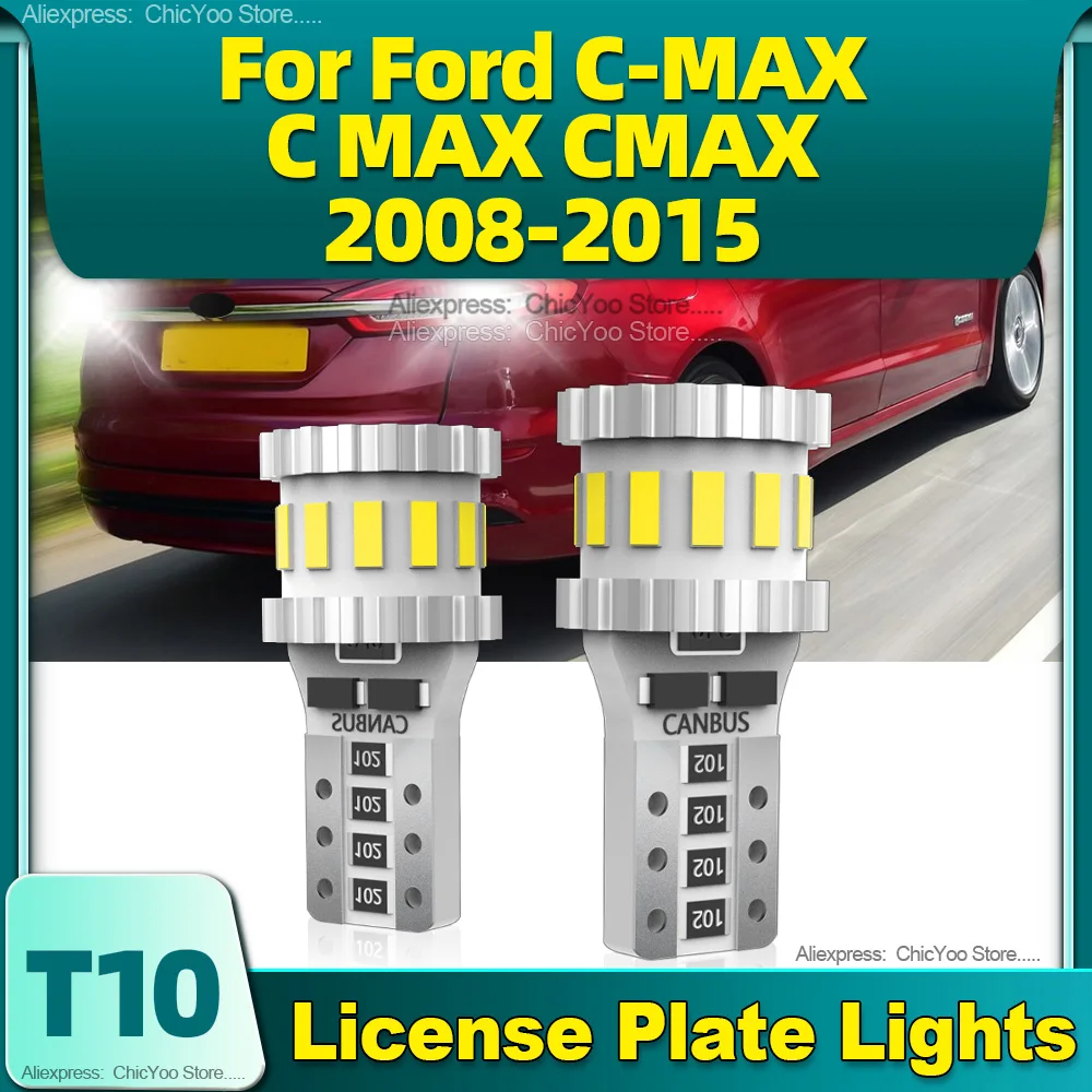 LED Canbus T10 W5W Car Lights 12V License Plate Lamp 6000K For Ford C-MAX C MAX CMAX 2008 2009 2010 2011 2012 2013 2014 2015
LED Canbus T10 W5W Car Lights 12V License Plate Lamp 6000K For Ford C-MAX C MAX CMAX 2008 2009 2010 2011 2012 2013 2014 2015