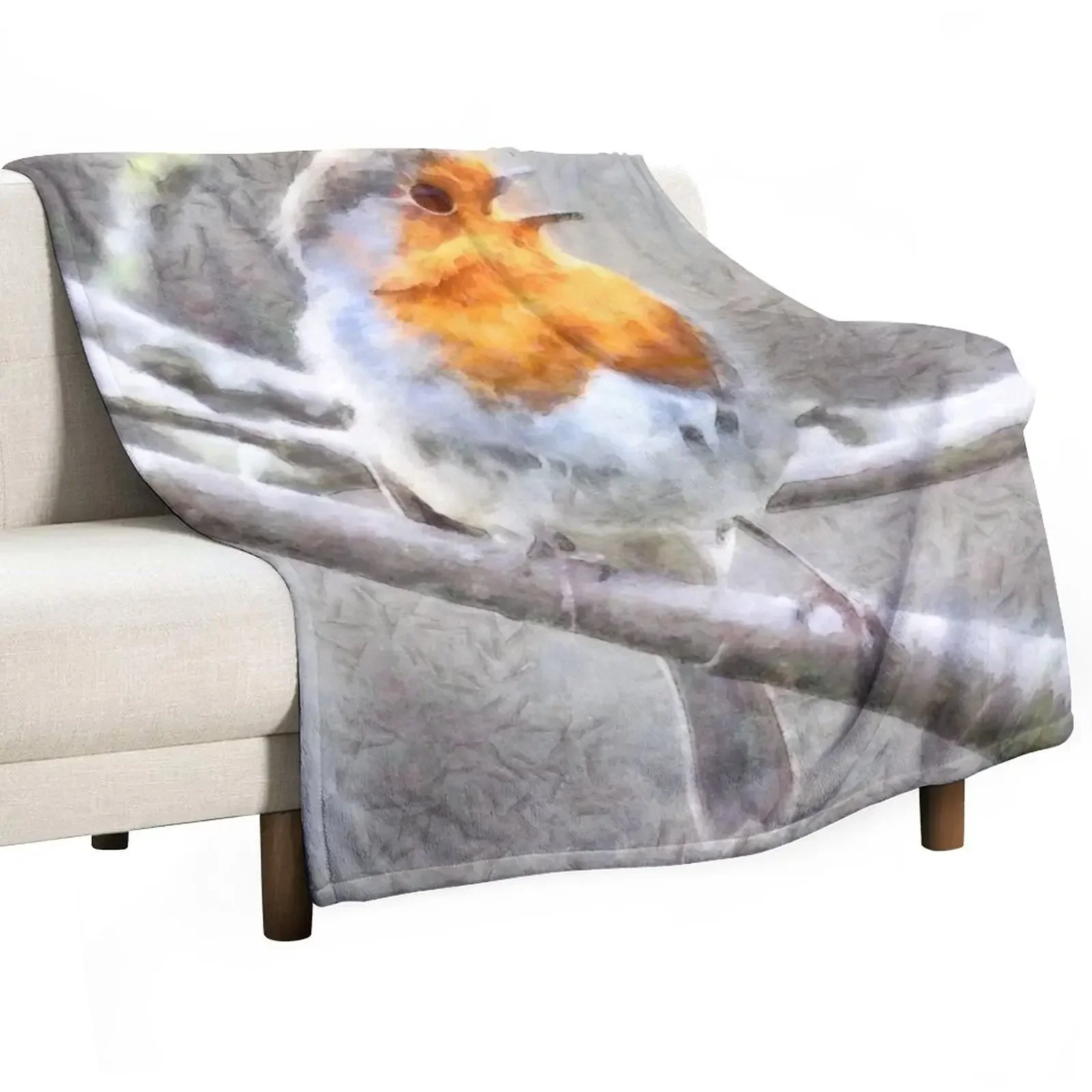 Angelic Robin Watercolor Throw Blanket for sofa christmas decoration Quilt Blankets
Angelic Robin Watercolor Throw Blanket for sofa christmas decoration Quilt Blankets