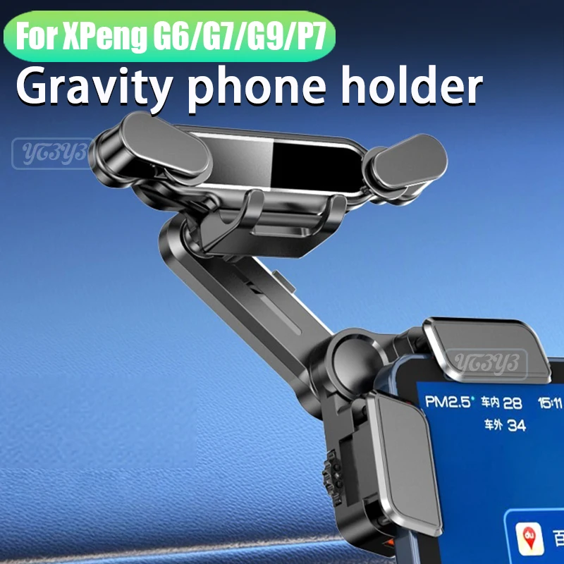 Phone holder for XPeng G6 G7 G9 P7 magnetic navigation holder suitable for Xiaomi, Samsung, Apple car accessories.
Phone holder for XPeng G6 G7 G9 P7 magnetic navigation holder suitable for Xiaomi, Samsung, Apple car accessories.