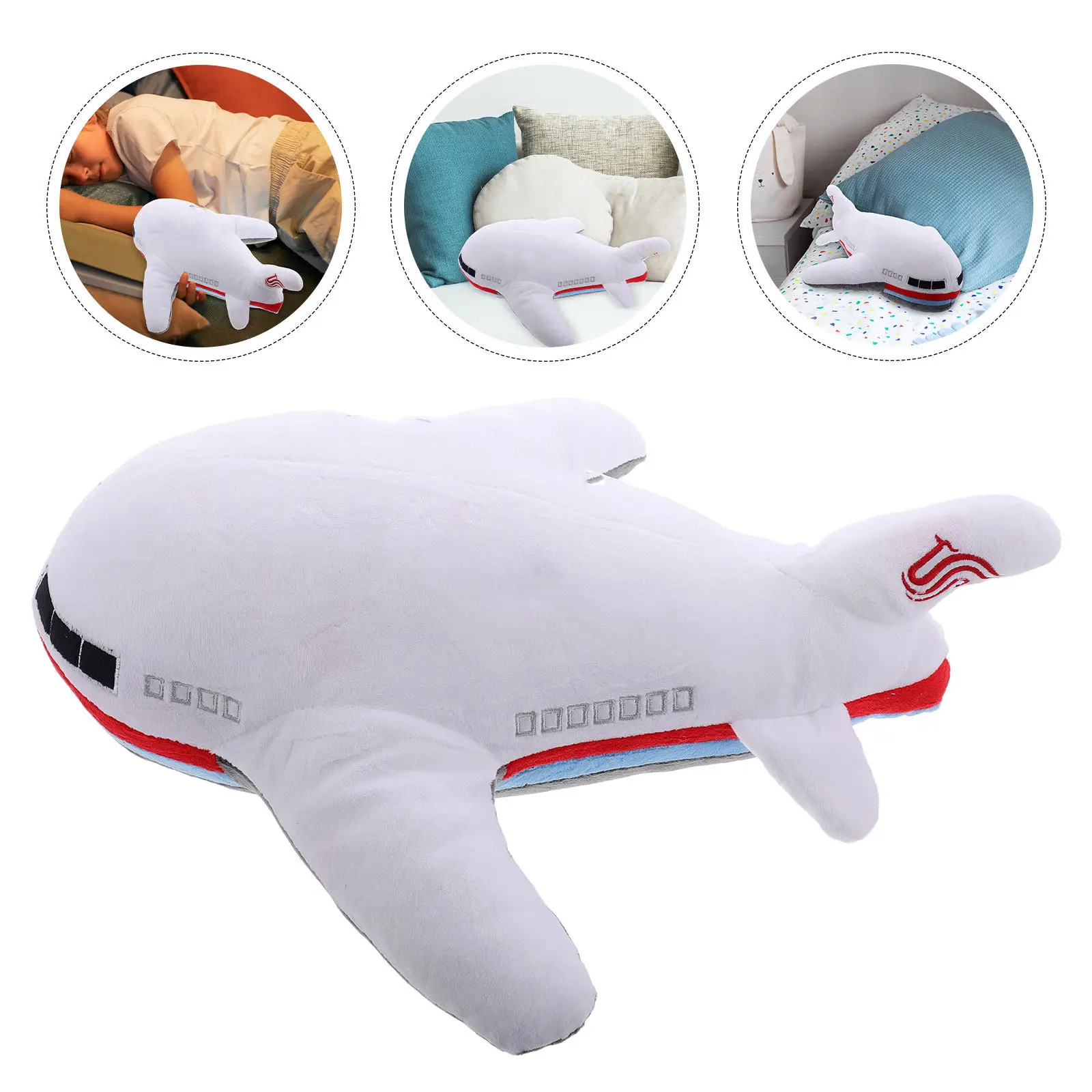 Adorable Cartoon Airplane Stuffed Aircraft for Kids Soft Hug Pillow Travel Companion Bedroom Decor Christmas Gift Boy Girl Party
Adorable Cartoon Airplane Stuffed Aircraft for Kids Soft Hug Pillow Travel Companion Bedroom Decor Christmas Gift Boy Girl Party
