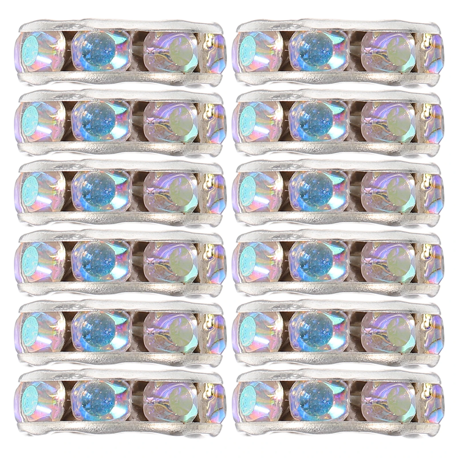 100pcs Rhinestone Beads Large Hole Glass Charm Bracelet Spacers for Jewelry Making DIY Bracelet Spacer Beads Accessories
100pcs Rhinestone Beads Large Hole Glass Charm Bracelet Spacers for Jewelry Making DIY Bracelet Spacer Beads Accessories