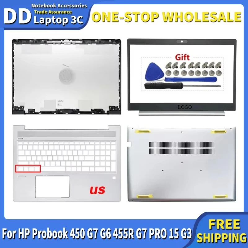 New Laptop case for HP Probook 450 G7 G6 455R G7 PRO 15 G3 LCD Back Cover Front Bezel Palmrest Bottom Case Housing Replacement
New Laptop case for HP Probook 450 G7 G6 455R G7 PRO 15 G3 LCD Back Cover Front Bezel Palmrest Bottom Case Housing Replacement