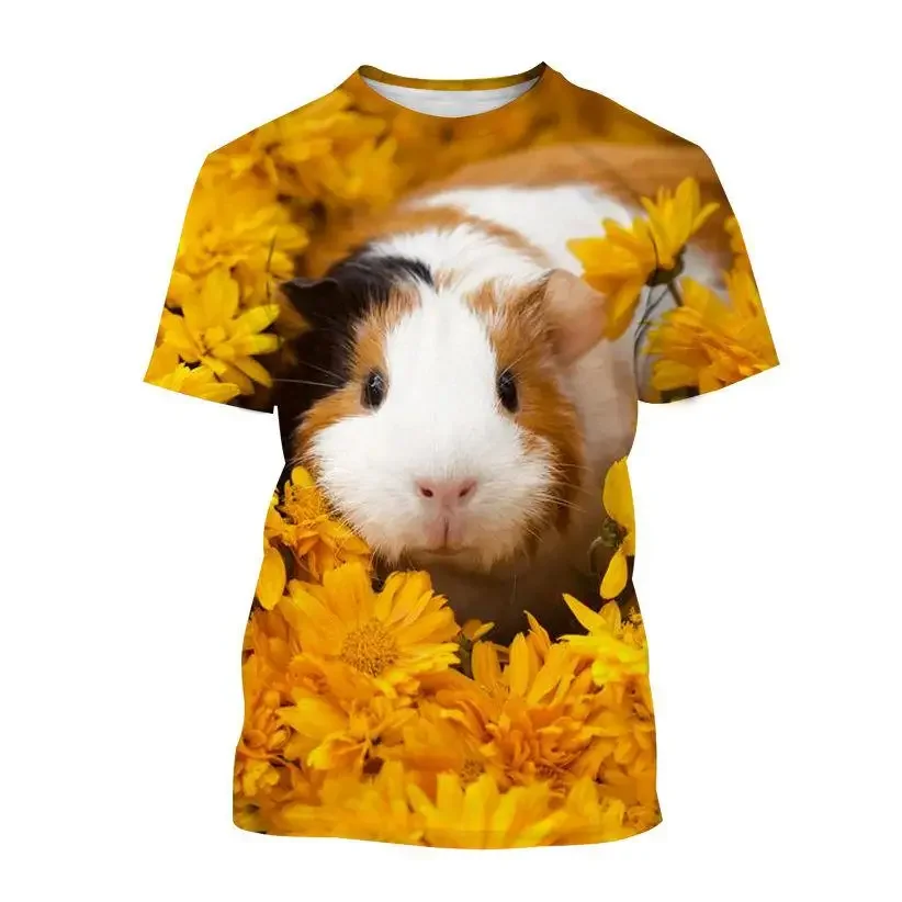 New Summer Pet Guinea Pig 3d Printing Cute Animal Pattern Men's Women's Children's T-shirts Breathable Lightweight Sports Tops
New Summer Pet Guinea Pig 3d Printing Cute Animal Pattern Men's Women's Children's T-shirts Breathable Lightweight Sports Tops