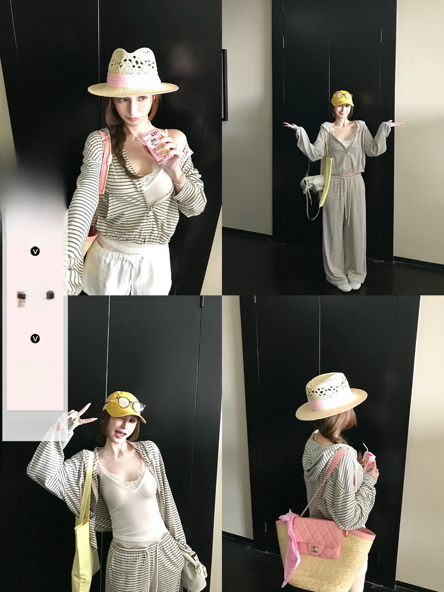 Skk Store Casual Loose Elite Linen Hoodie Set Women's Fashion Summer Outfit High Waist Stripe Pattern Cotton Blend
Skk Store Casual Loose Elite Linen Hoodie Set Women's Fashion Summer Outfit High Waist Stripe Pattern Cotton Blend