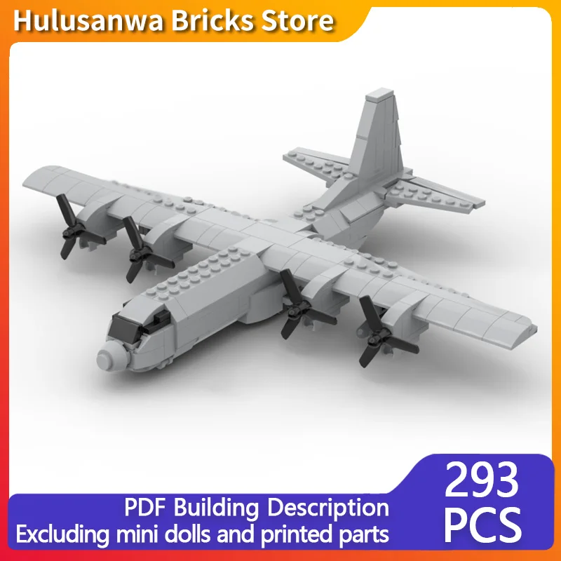 C130 Hercules Транспортная модель самолета MOC Строительные кирпичи Военное оборудование Модульная технология Подарки Праздничная сборка Детские игрушки 
C130 Hercules Транспортная модель самолета MOC Строительные кирпичи Военное оборудование Модульная технология Подарки Праздничная сборка Детские игрушки