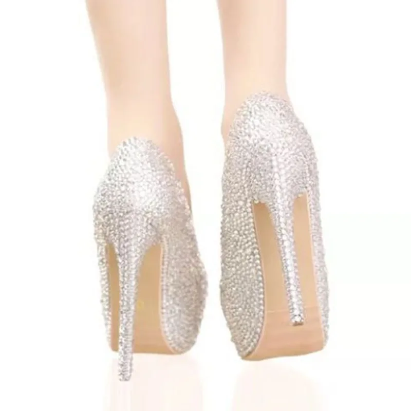 ELEGANT Wedding Women Pumps PU 12CM Thin High Heels Pointed Toe Shallow Slip-On White New Crystal Shoes For Women White
ELEGANT Wedding Women Pumps PU 12CM Thin High Heels Pointed Toe Shallow Slip-On White New Crystal Shoes For Women White
