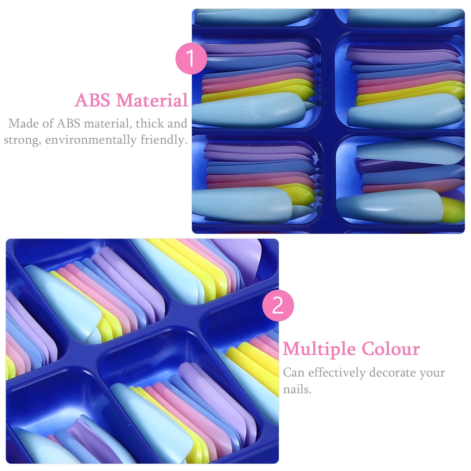 Fake Nails 2 Boxes Wearing Clippers Fingernail DIY Colorful Long Artificial Decor False Nail Art Supplies Safe
Fake Nails 2 Boxes Wearing Clippers Fingernail DIY Colorful Long Artificial Decor False Nail Art Supplies Safe