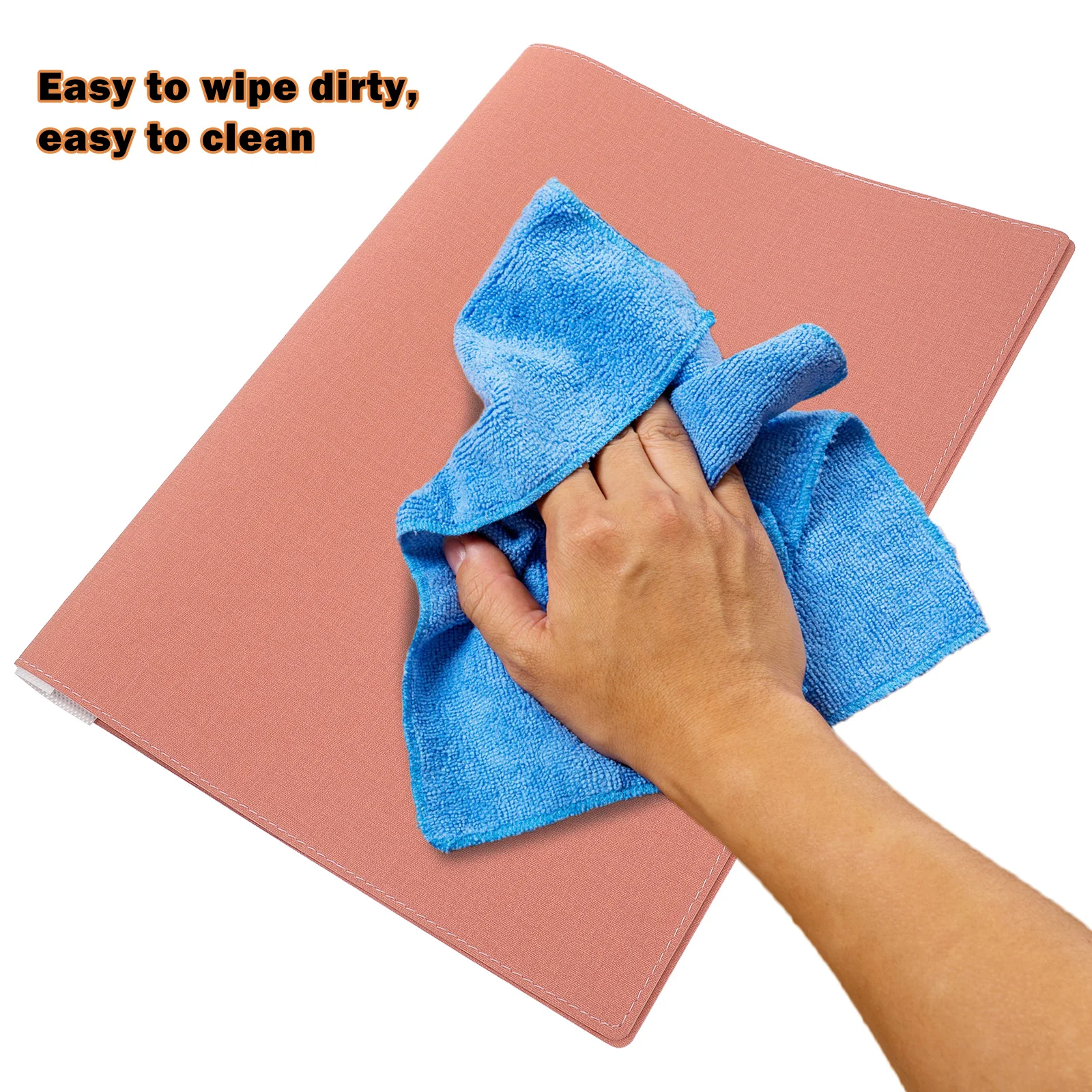 1pc Portable Binder Notebook Cover Pu Material Lightweight Loose-Leaf Shell For Students File Organizer Folder Binder
1pc Portable Binder Notebook Cover Pu Material Lightweight Loose-Leaf Shell For Students File Organizer Folder Binder