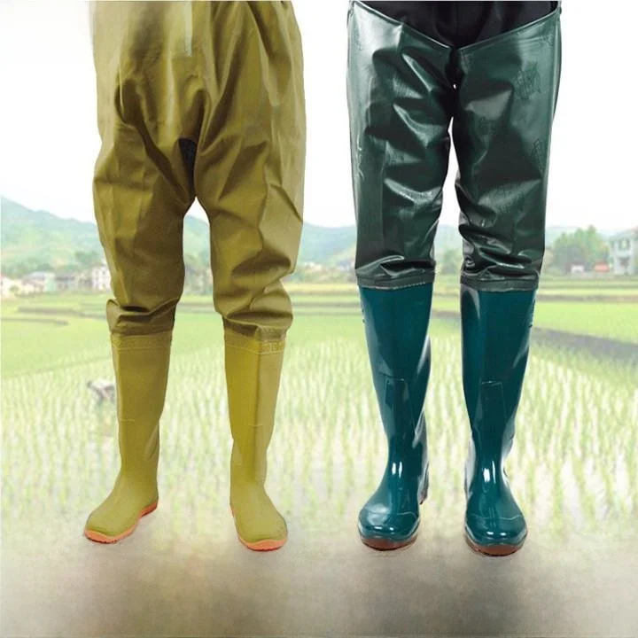 ex Waterproof Over-Knee Rain Boots Inteated Design Fiing Rice Planting Anti-Slip Rain oes Overall Waterproof Pants
ex Waterproof Over-Knee Rain Boots Inteated Design Fiing Rice Planting Anti-Slip Rain oes Overall Waterproof Pants