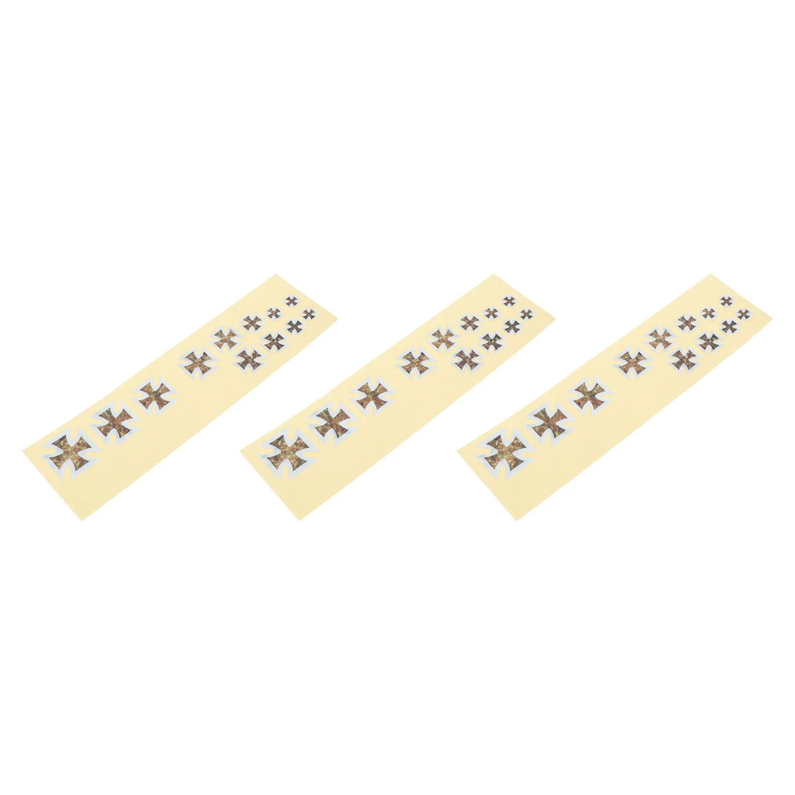 3 pcs Guitar Sticker Musical Instrument Waterproof PVC Decal Electric Guitar Fingerboard Square Cross Design Gifts
3 pcs Guitar Sticker Musical Instrument Waterproof PVC Decal Electric Guitar Fingerboard Square Cross Design Gifts