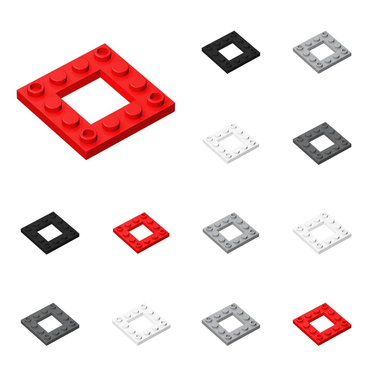 10pcs 64799 Plate Modified 4x4 with 2x2 Cutout Bricks Collections Modular GBC Toys For Technical MOC Building Blocks
10pcs 64799 Plate Modified 4x4 with 2x2 Cutout Bricks Collections Modular GBC Toys For Technical MOC Building Blocks