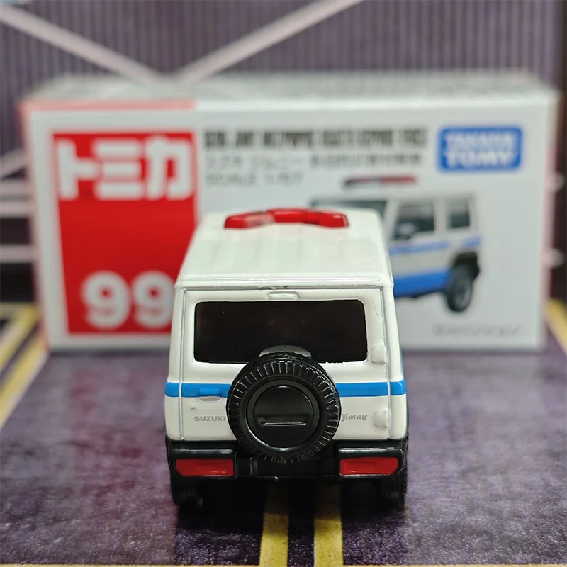 Takara Tomy Tomica No.99 Suzuki Jimny Disaster Countermeasure Car Diecast Alloy Model Collectible Vehicle Gift
Takara Tomy Tomica No.99 Suzuki Jimny Disaster Countermeasure Car Diecast Alloy Model Collectible Vehicle Gift